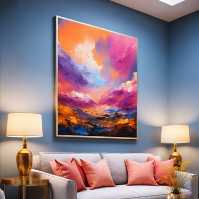 Dusk Storm Canvas-picture